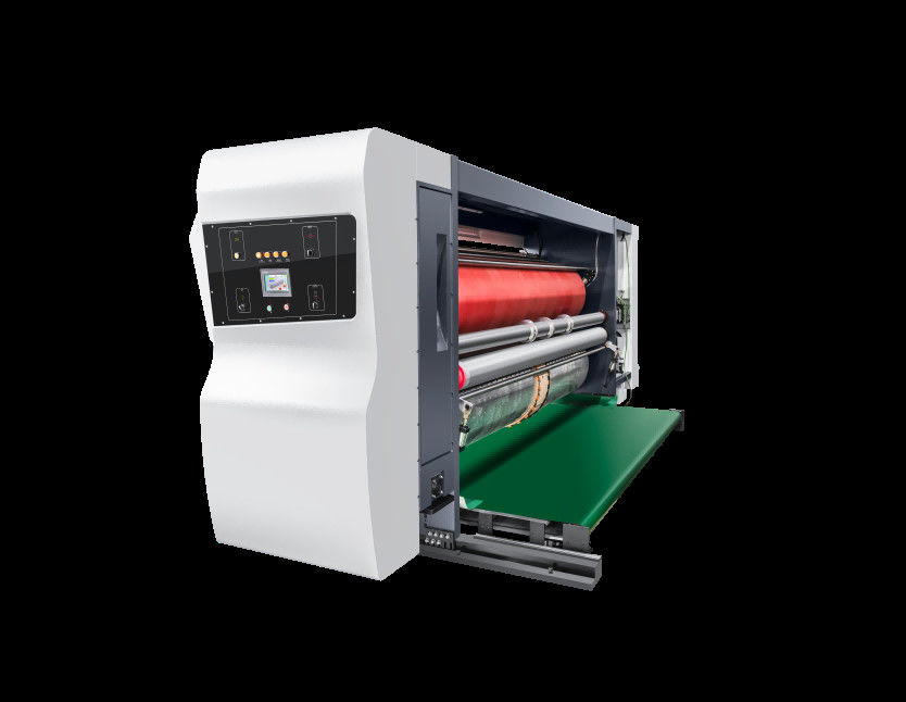 380V/50Hz/3Ph Automatic Steel Flexo Printing Cardboard Box Slotting Die ...