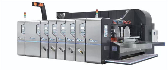 Automatic Steel Flexo Printer Slotter Die Cutter Customized for Carton Box