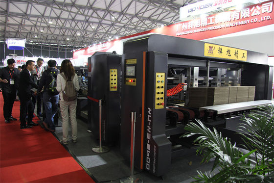 Powerful Carton Automatic Folding Gluing Machine For Single And Dual Stitching